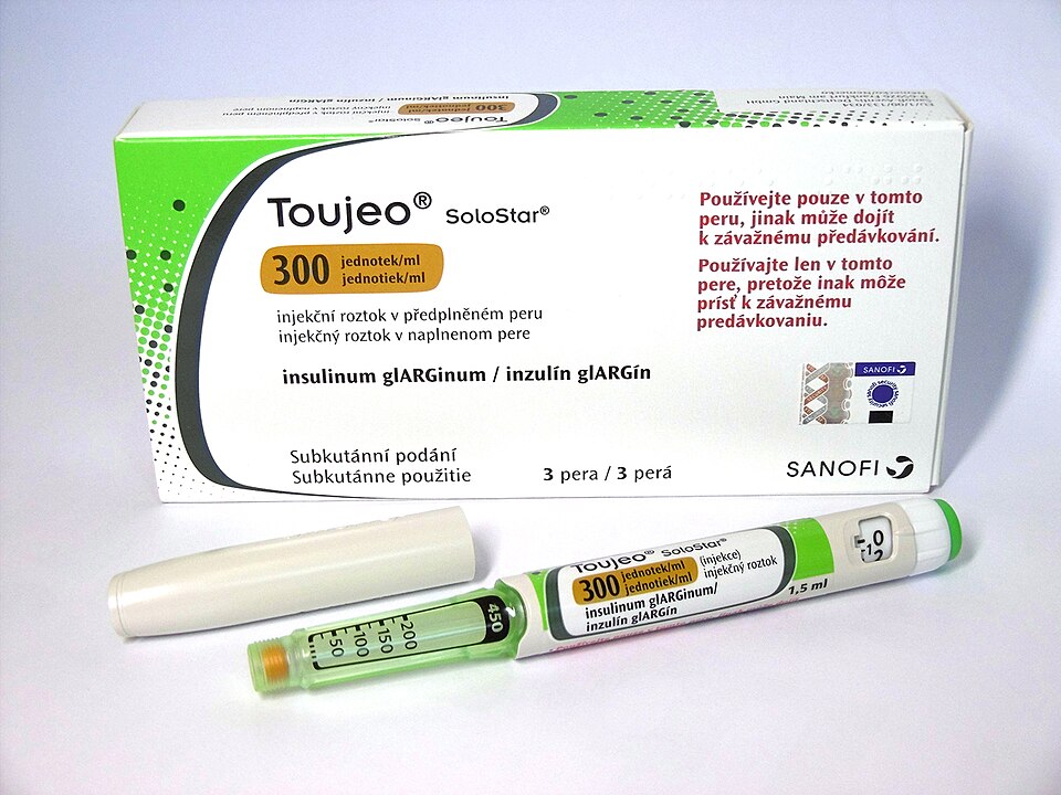 Insulin Glargine 100U/ml vial